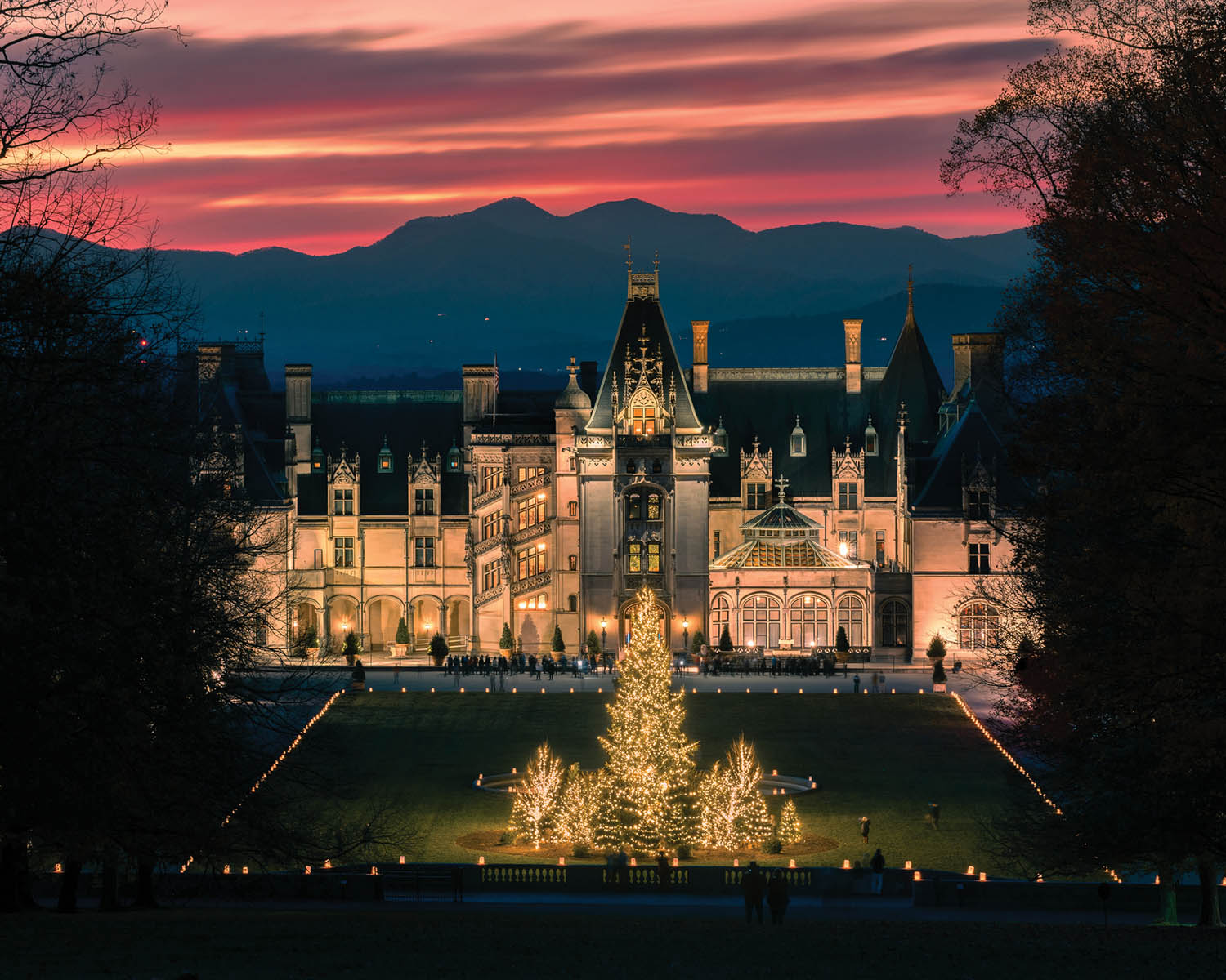 Christmas at Biltmore, November 6-January 10, Asheville, North Carolina.
