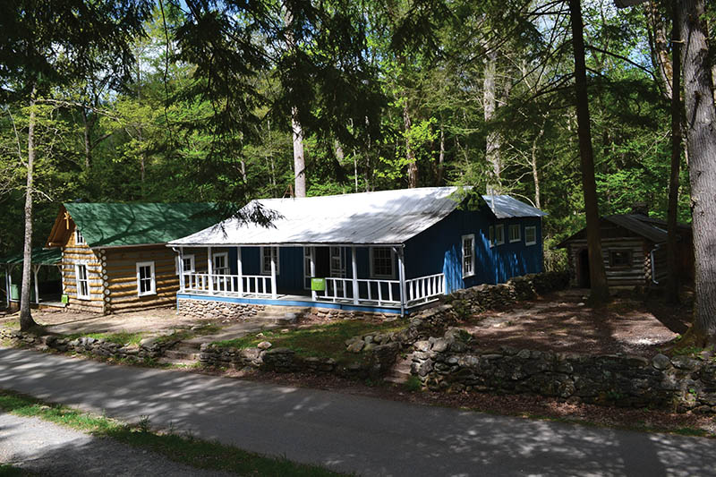 Many of the historic structures at Elkmont recently underwent thoughtful renovations.