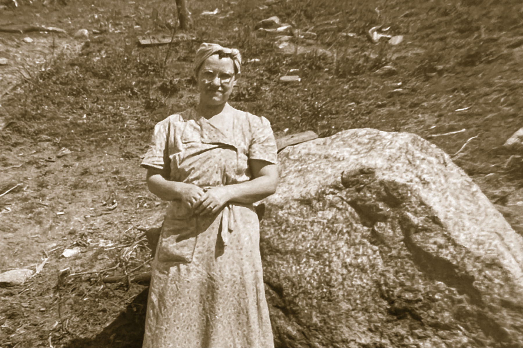 Author Tim Carmichael’s grandmother, Granny Woman Stella Gosnell Norton, served her Madison County, North Carolina, community as a trusted healer and caregiver.