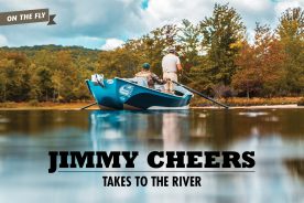 Jimmy Cheers on the South Holston River: “The wildlife changes every single day. Usually on a daily basis, we get to see ospreys, for sure, probably an eagle, maybe a beaver. We have been seeing some otters this year, which has been pretty cool.”
