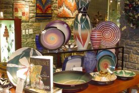 The Kentucky Artisan Center at Berea hosts the work of more than 650 Kentucky artisans.