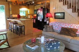 For your convenience, the owner stocks the kitchen with breakfast groceries along with freshly baked scones, coffee cake and fresh fruit.