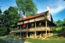 The Hawley House in Jonesborough, Tenn. was built in 1793 and is the oldest home in the state’s oldest town.