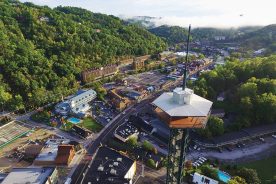 In the Smoky Mountains town of Gatlinburg, Tennessee, both the forest and the structures have made significant recoveries since the 2016 wildfires that damaged more than 2,000 buildings.