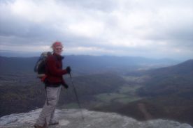 The view from McAfee Knob