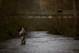 Matt Reilly fly fishing