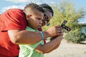 Before the coronavirus hit, the emphasis for Citizen Science Month was in-person multi-generational collaboration and learning, as in these photos. Last year’s was fully virtual, as will be the 2021 undertakings.