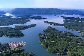 The water at Smith Mountain Lake is one of Franklin County's premier attractions.