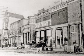 Main Street Walhalla circa 1900.
