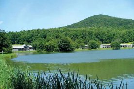 Peaks of Otter lodge in Virginia.