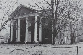 The Colonial Revival James County courthouse was built in 1913,  still stands in Ooltewah and is on the National Register of Historic Places.