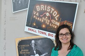 Dr. Jessica Turner, at BCM Museum.