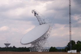 Taller than the Giza Pyramid, Green Bank Telescope serves as a landmark for Rumpus rides, and a focus for the science side of the weekend of races, rides, skill-building, music, local brews and starry science.