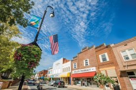 Downtown Erwin is only one aspect of a trail that leads through wetlands, wildlife and more.