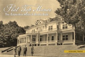 Flat Top Manor maintained its stately appearance in this 1953 photo, when it had become Blue Ridge Parkway property.