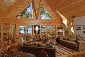 This A-frame style takes full advantage of views.