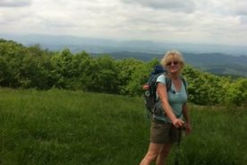 Gail on Cold Mountain June 1, 2014.