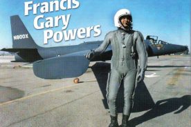 The man and the craft. This photo of Gary Powers was taken in 1963, three years after his capture and soon after he began his association with Lockhead, as a test pilot for the U2 aircraft he'd flown over Russia.