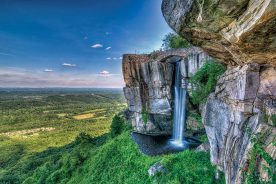 Rock City’s Lovers Leap is one of five things not to miss in Walker County, Georgia.