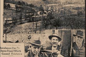 A western Maryland newspaper perpetuated the hoax of the winged monster.