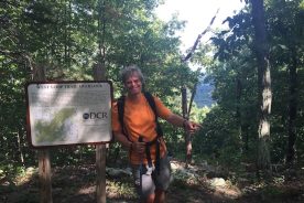 Well, looks like we didn’t take any photos all September; here’s one from a nifty August hike to Grassy Ridge Natural Area near Rocky Mount.