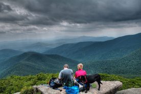 View from western side of Mount Pleasant.