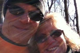 Aw, lookit, a selfie . . . along the AT near Groseclose 1/12/14.