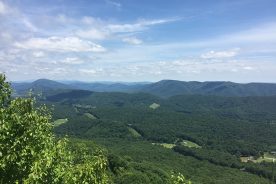 The view from the ridgeline at Dragon’s Tooth is always worth the climb.