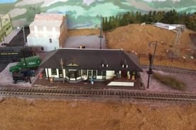 One focus of the Luray, Virginia's train depot model is education.