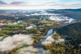 Both banks of this section of Virginia’s Shenandoah River are under conservation easement.