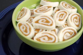 Peanut butter pinwheels
