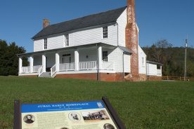 The 200-year-old Early home (above) now houses exhibits on his full and colorful life.