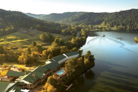 West Virginia’s Stonewall Resort State Park is anchored by 2,630-acre Stonewall Jackson Lake.