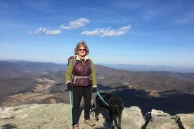 The Greatest Day Hiker Of Them All, 15 years at it, up on McAfee Knob.