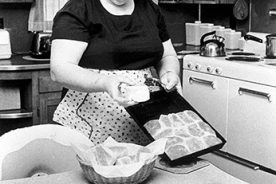 Pearl Jackson’s rolls helped start Jonesborough’s annual Storytelling Festival.