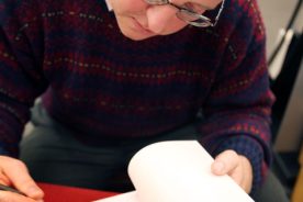 Joe Tennis Signing Books