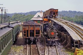 The Tweetsie model at the Johnson City Railroad Experience has grown with relocation from ETSU.