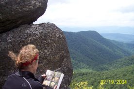 Gail Rheinheimer at Black Rock (disregard the time/date stamp, which isn't set!).