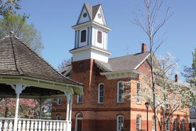 The courthouse-turned-event center retains its exterior, with a whole new look inside.