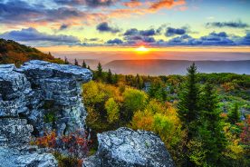 Scenic sunrise, Dolly Sods, West Virginia