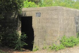 Robert Harrill lived in this structure for 17 years.