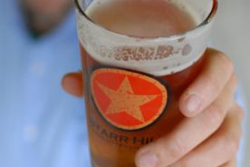 Mark Thompson, of Starr Hill Brewery in Charlottesville, Va.