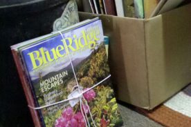 Aha! Blue Ridge Country magazines in an antique shop in Clifton Forge.