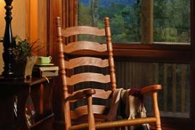 Woody's Chair Shop handcrafts chairs of heirloom quality.