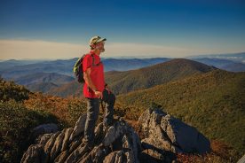 Jake Blood: “In the entire eastern United States, there are under 50 peaks over 6,000 feet and we’ve got 16 of them here in that 15-mile ridgeline.”