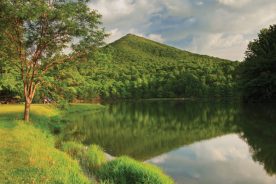 Abbott Lake at the Peaks of Otter
