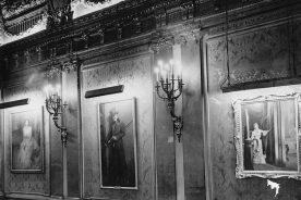 While seats were the primary treasure from the Empire Theatre, the Barter people also brought back chandeliers, artwork and lights.