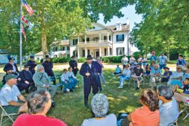 The Rose Hill re-enactment in Frederick, MD, features living history, encampments and hands-on activities