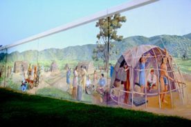 Robert Dafford's mural in Point Pleasant, W.Va.