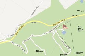 Rocky Knob Project Site Map